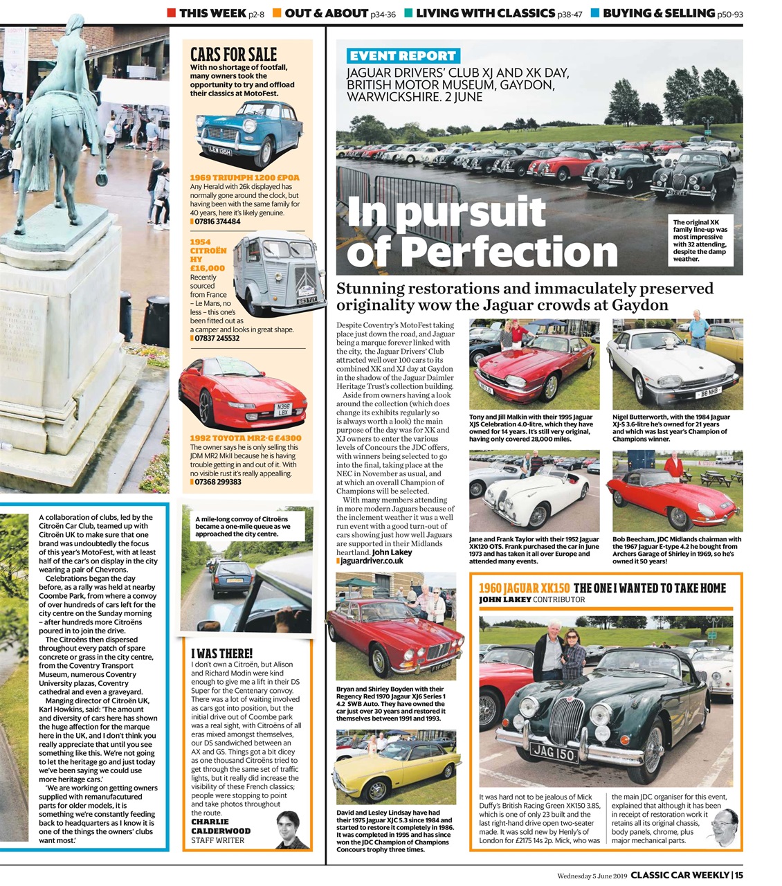 Classic Car Weekly Preview Pages