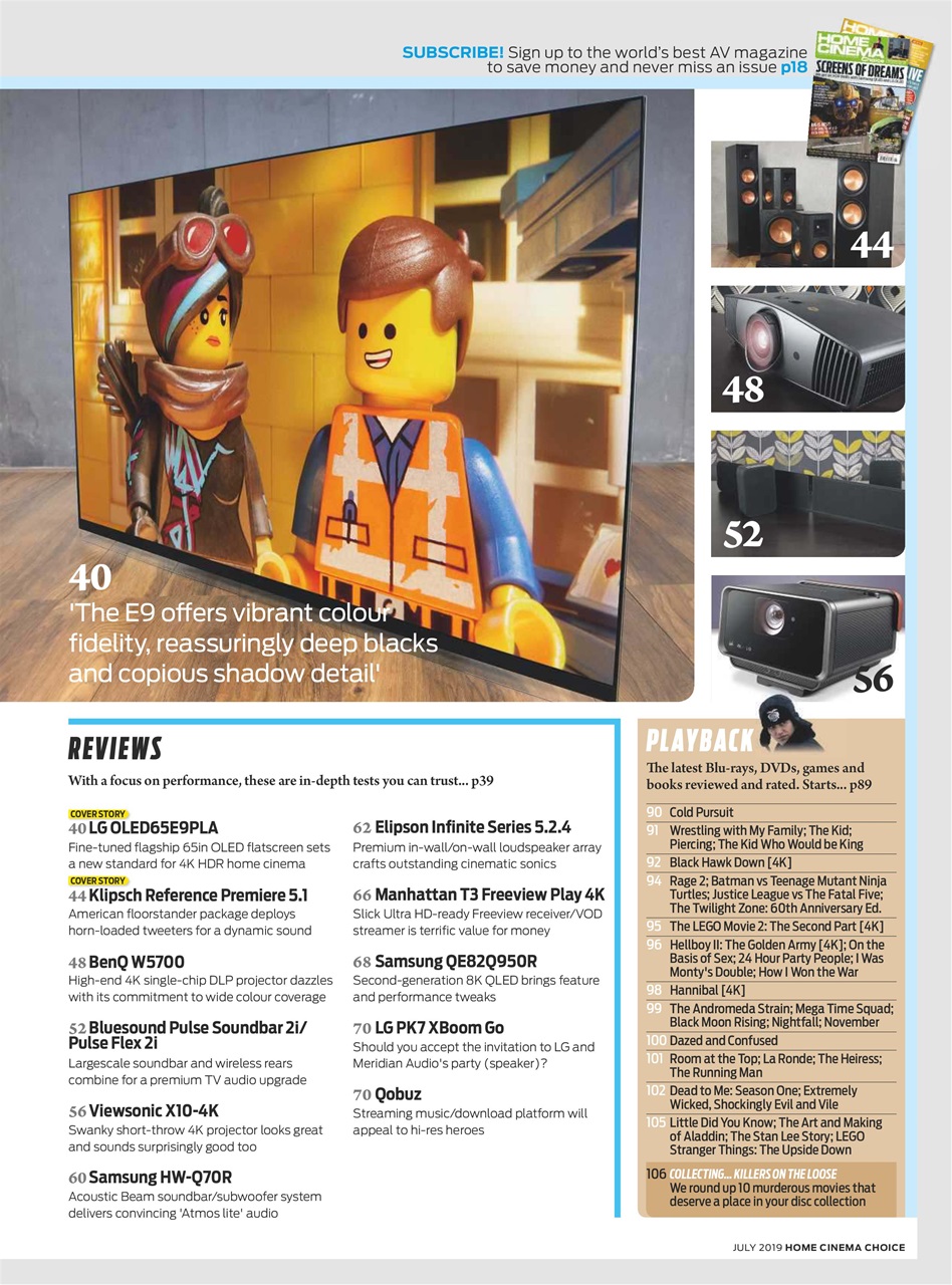 Home Cinema Choice Preview Pages