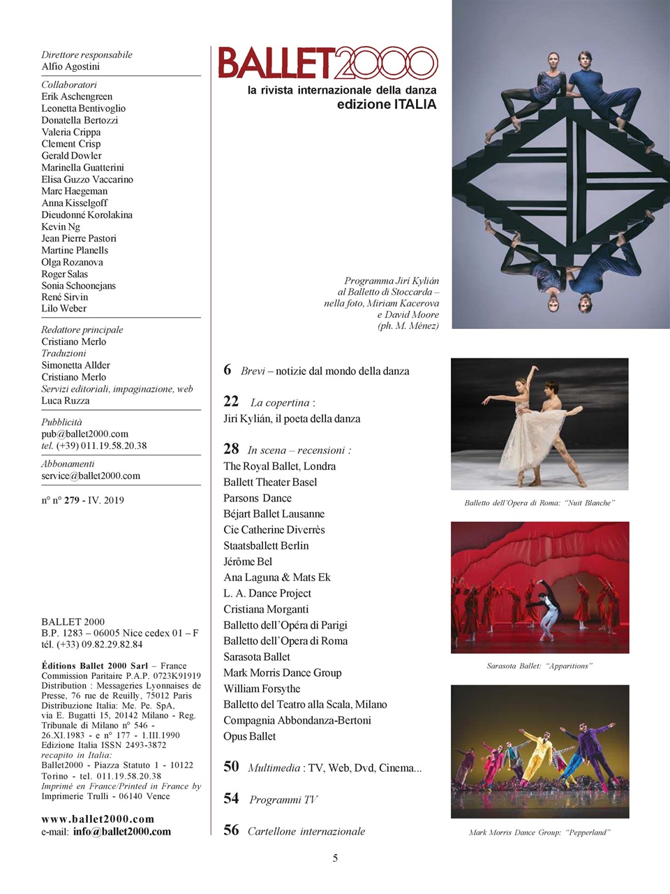 BALLET2000 Edizione Italia Preview Pages