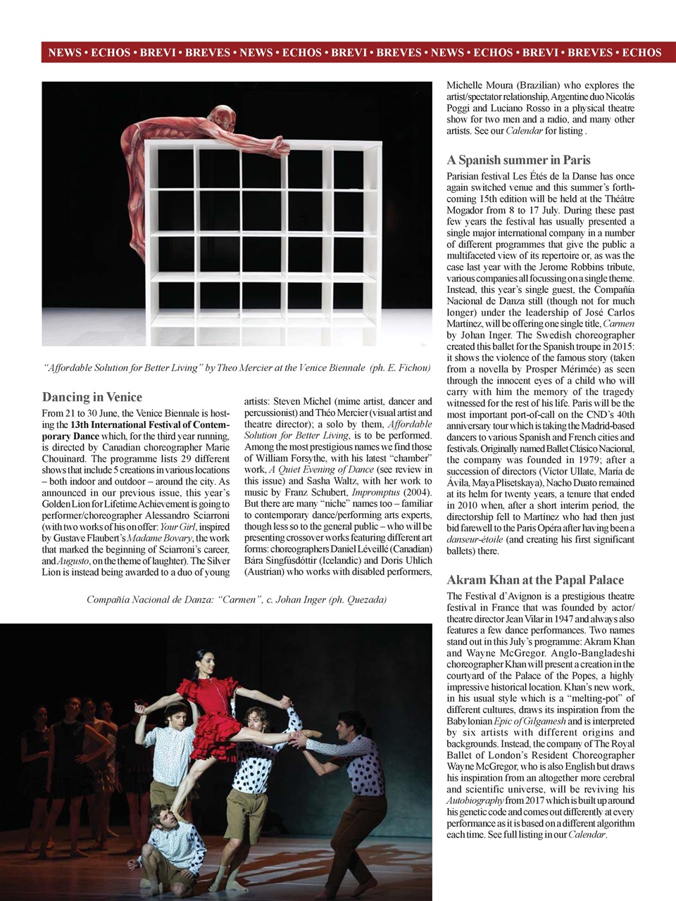 BALLET2000 English Edition Preview Pages