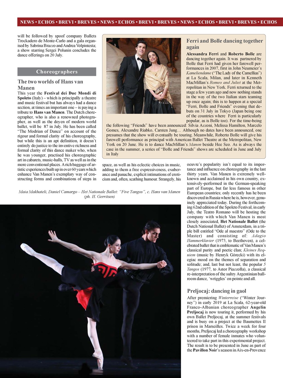 BALLET2000 English Edition Preview Pages