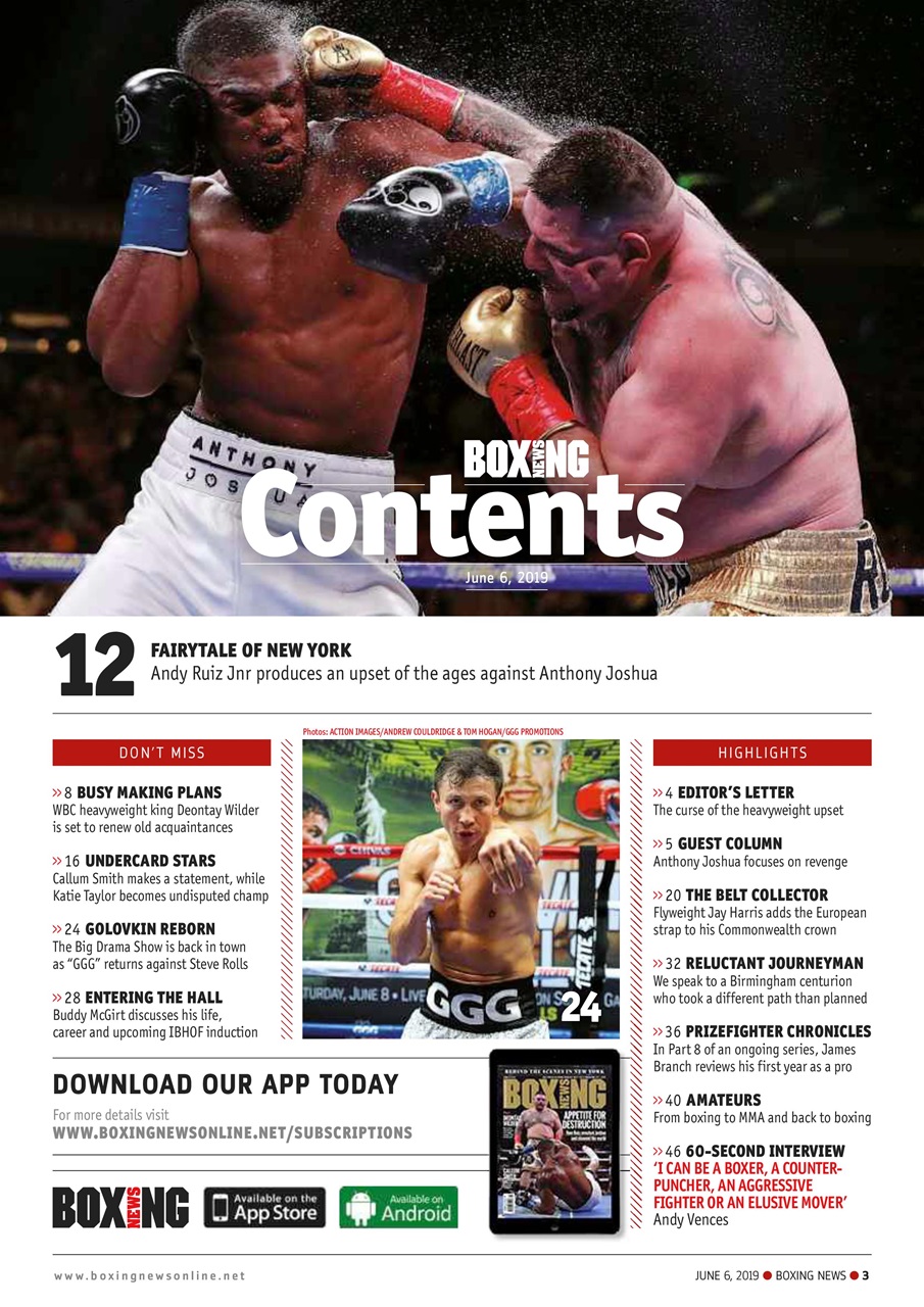 Boxing News Preview Pages