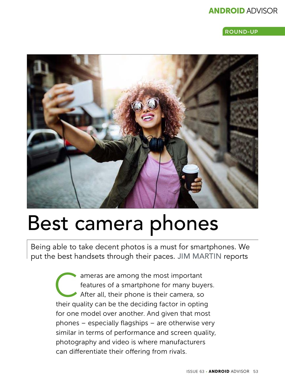 Android Advisor Preview Pages