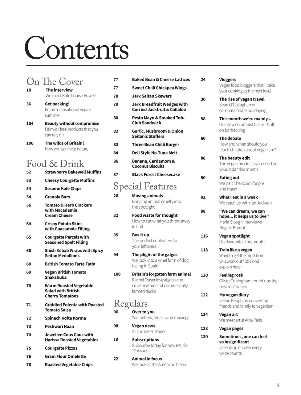 Vegan Life Preview Pages