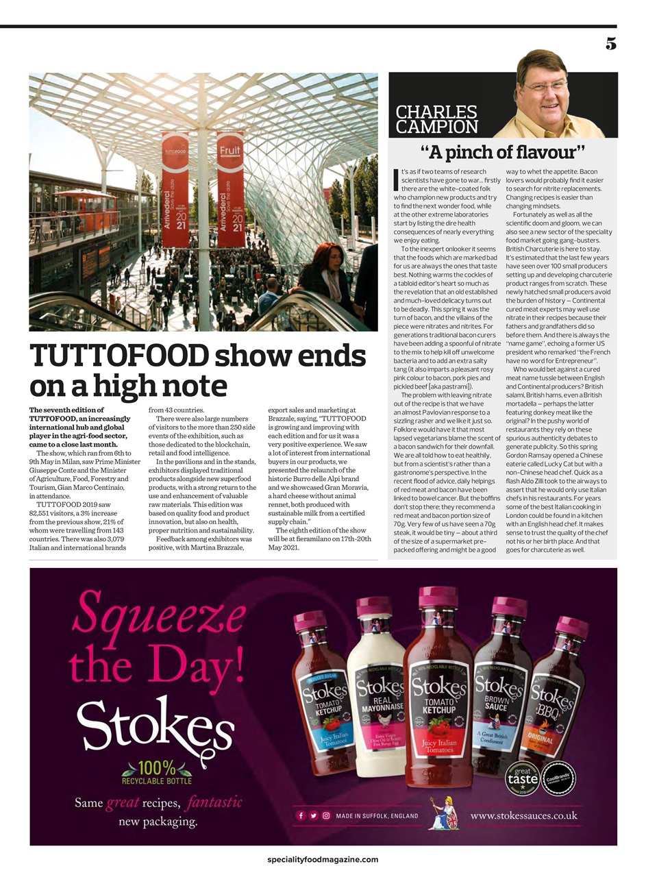 Speciality Food Preview Pages