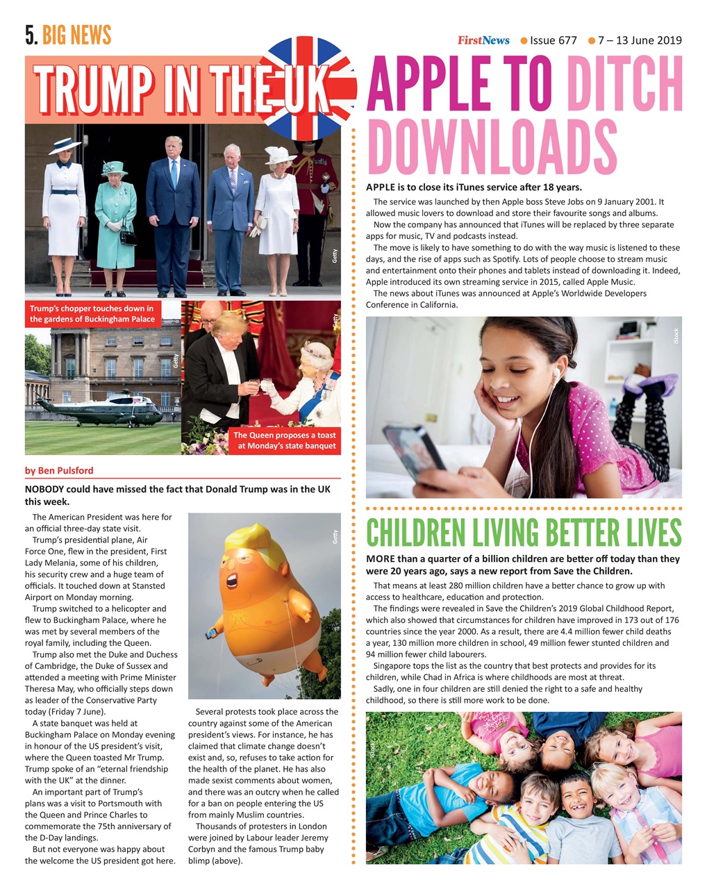 First News Preview Pages