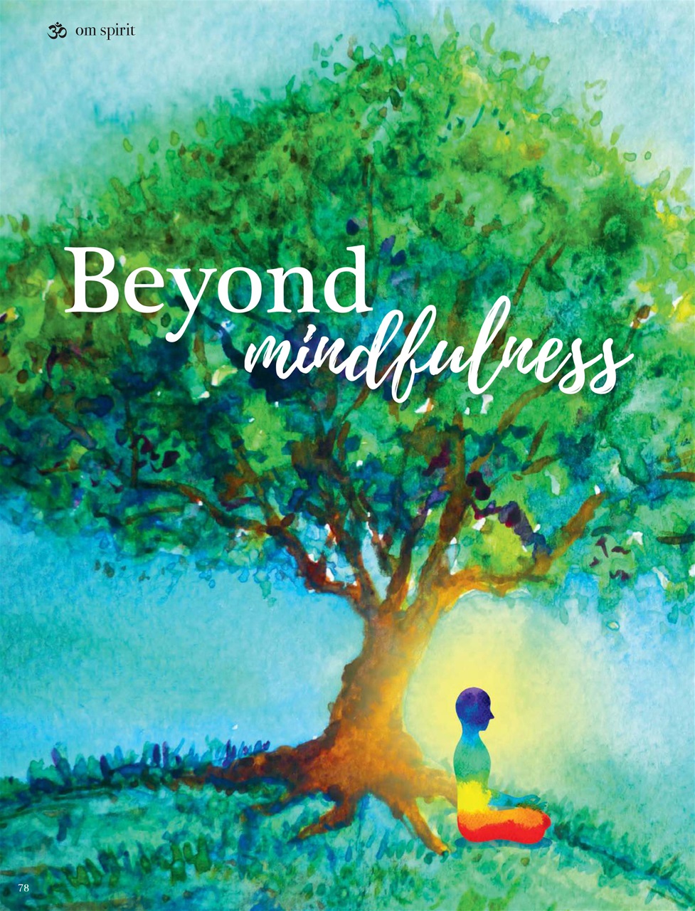 OM Yoga Magazine Preview Pages