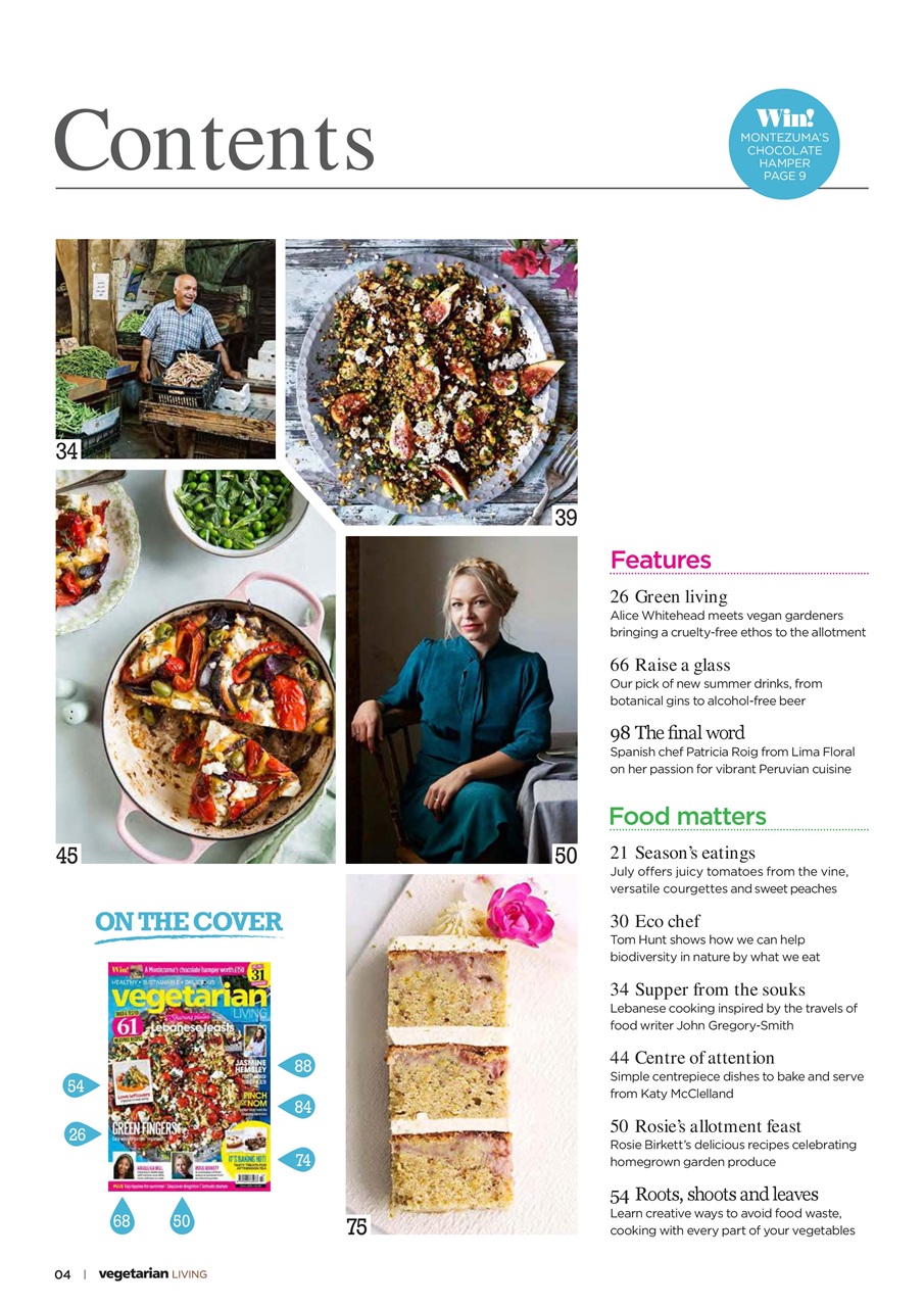 Vegetarian Living Preview Pages
