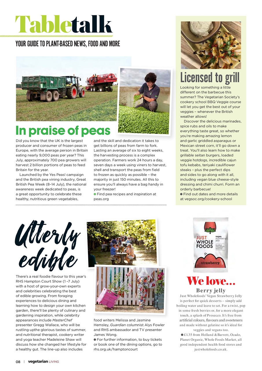 Vegetarian Living Preview Pages