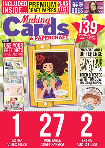 Making Cards & Papercraft issue July 2019