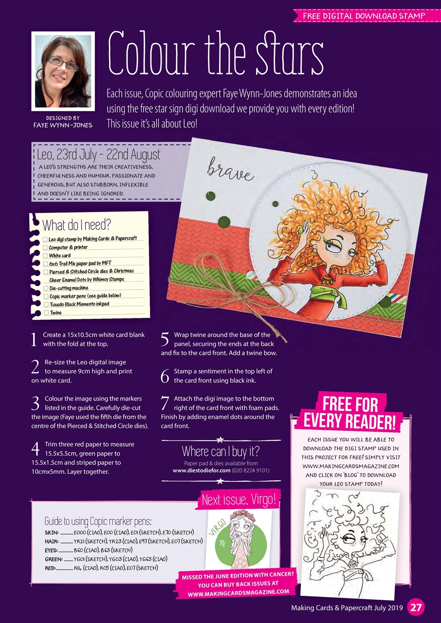 Making Cards & Papercraft Preview Pages