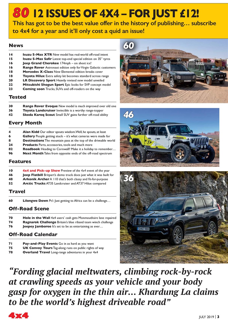 Overlander 4X4 Preview Pages