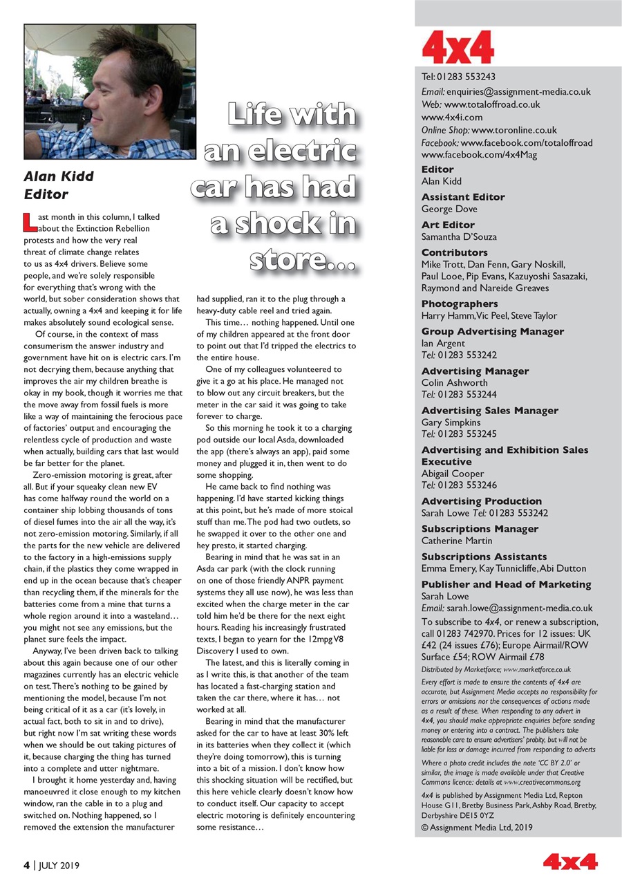 Overlander 4X4 Preview Pages