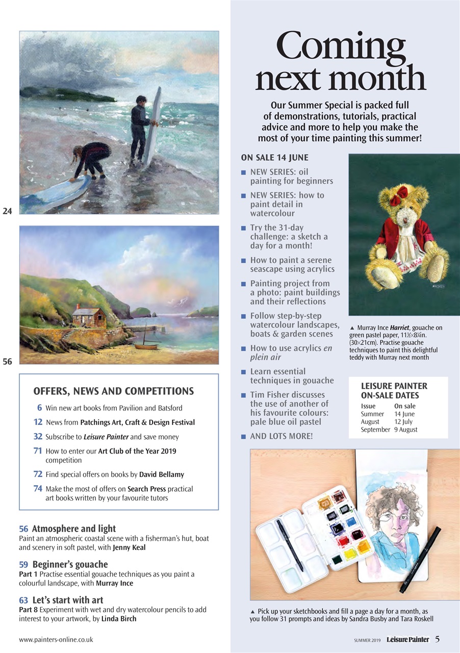 Leisure Painter & The Artist Preview Pages