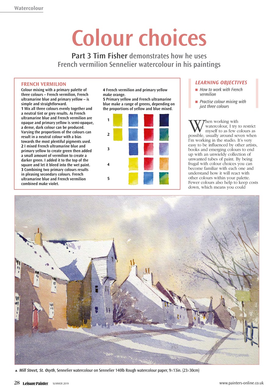 Leisure Painter & The Artist Preview Pages