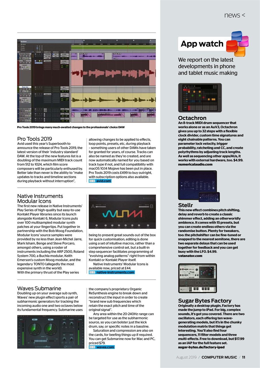 Computer Music Preview Pages