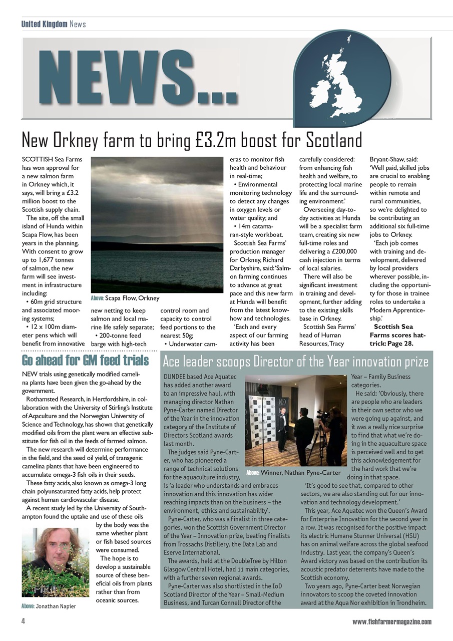 Fish Farmer Magazine Preview Pages