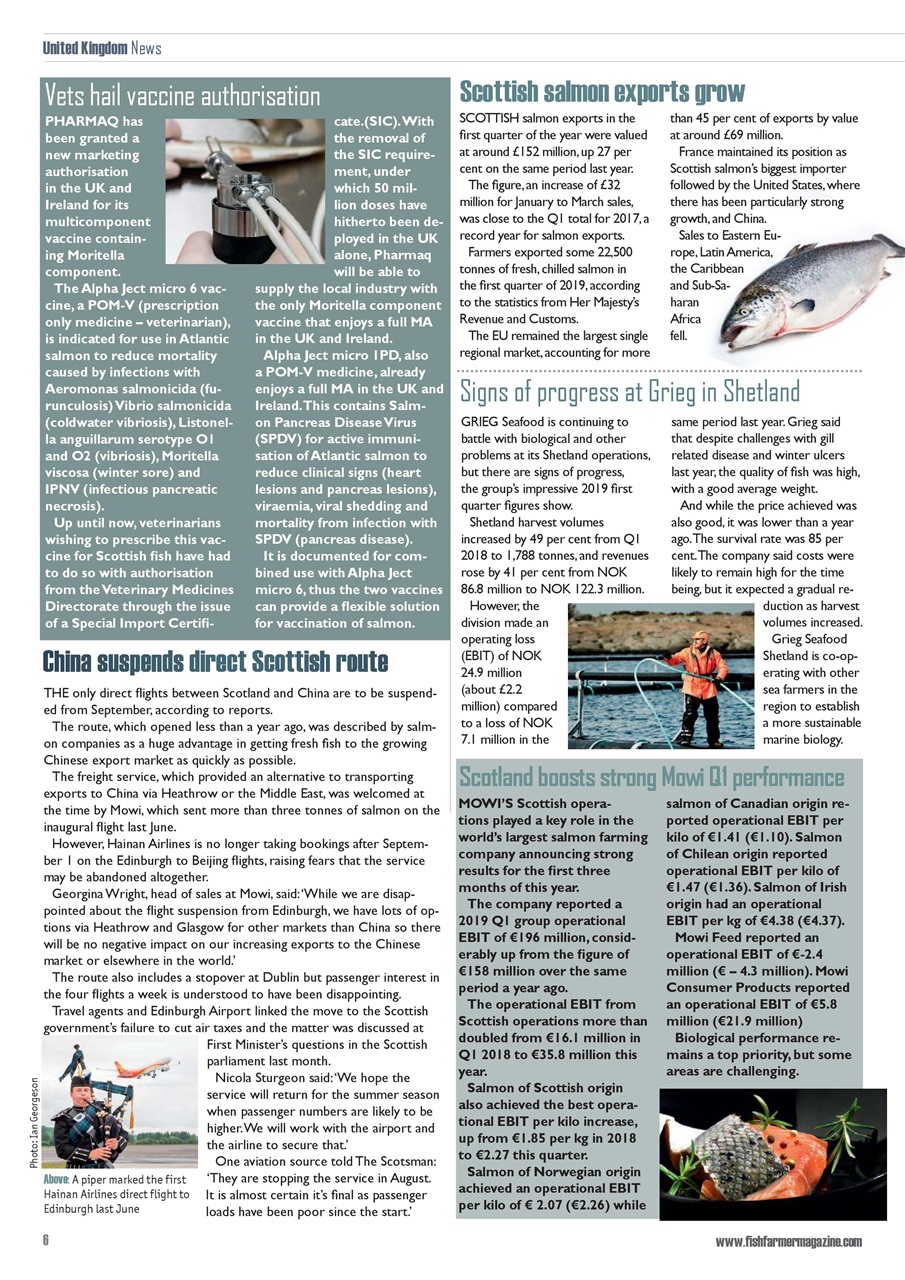 Fish Farmer Magazine Preview Pages