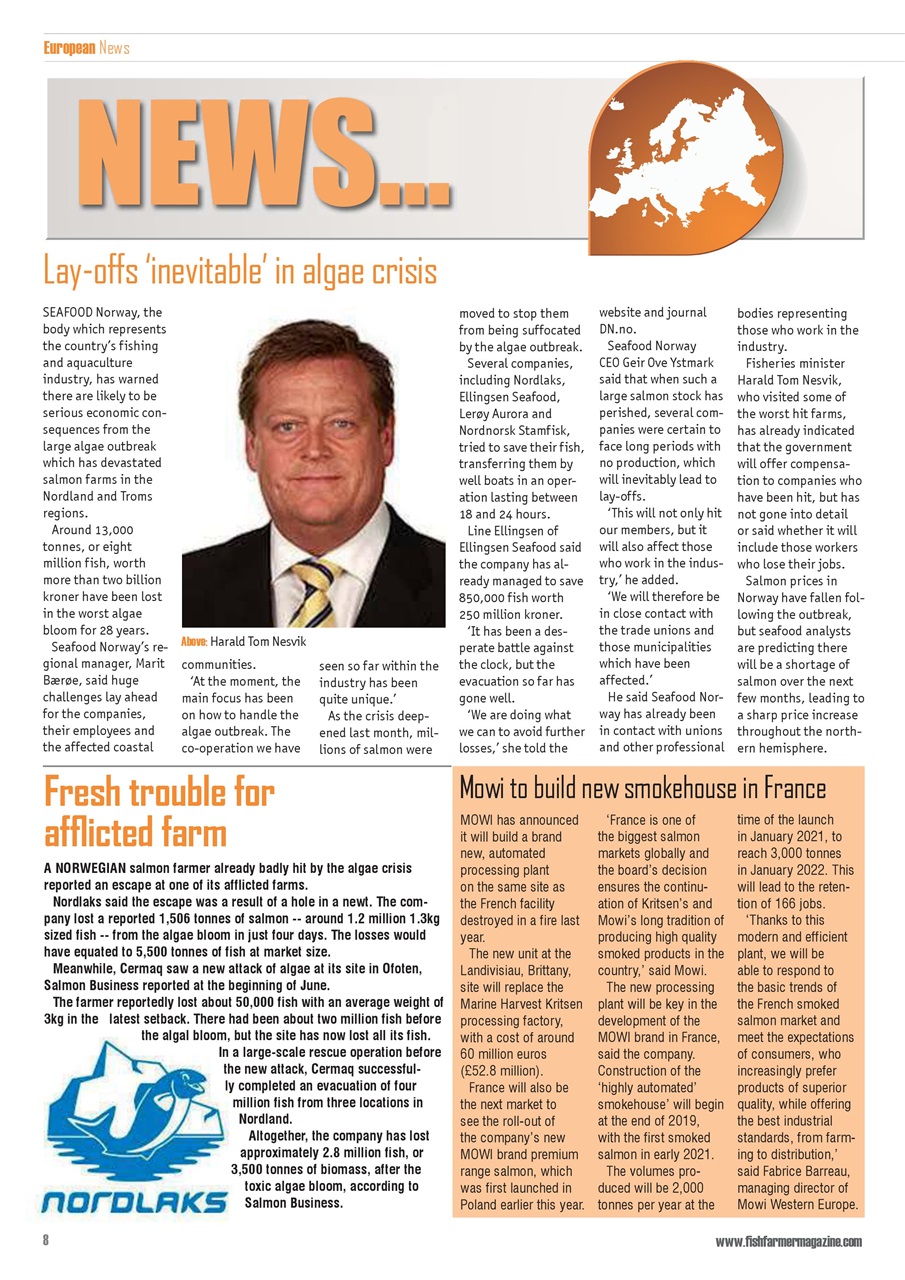 Fish Farmer Magazine Preview Pages