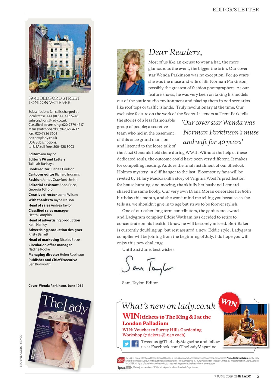 The Lady Preview Pages