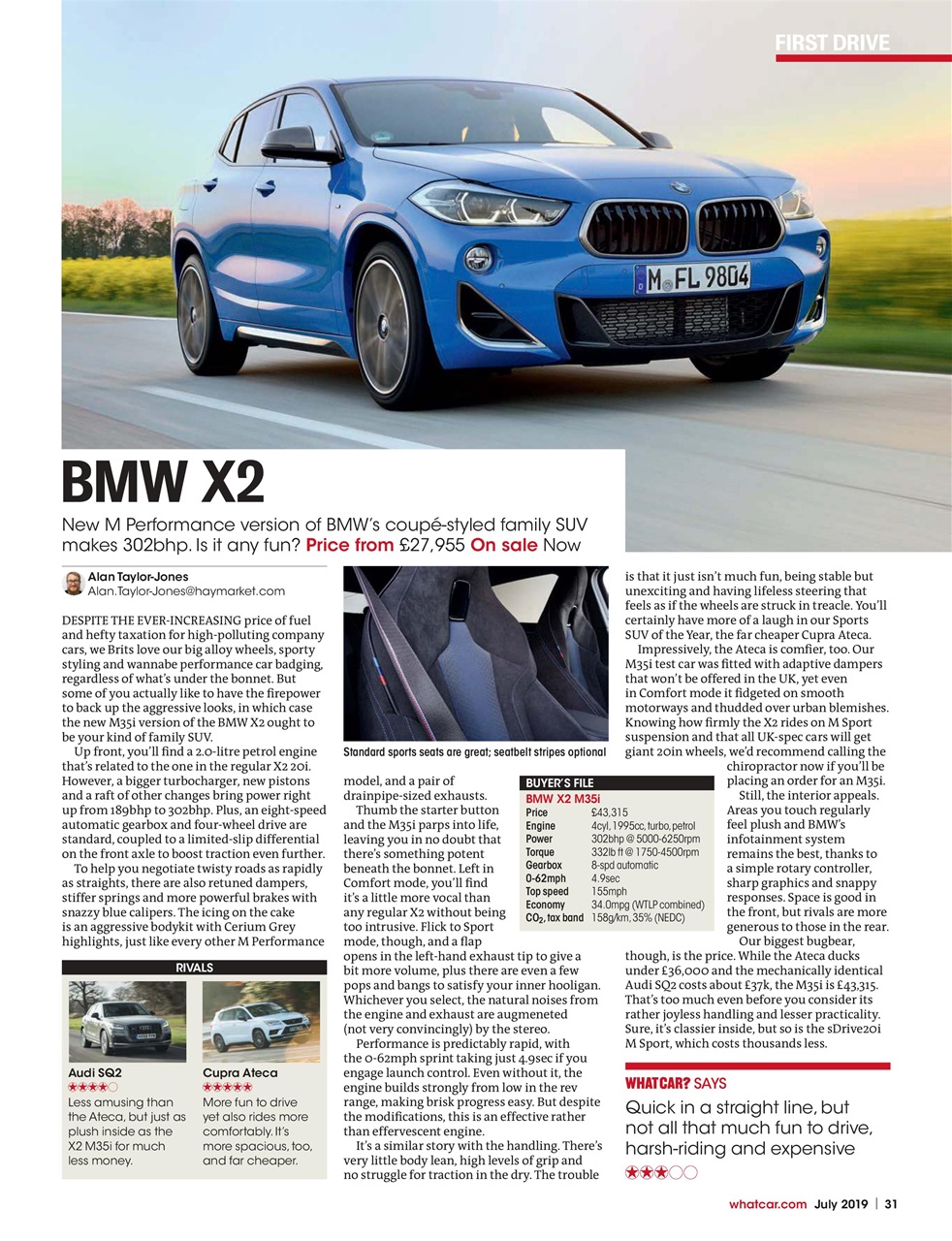 What Car? Preview Pages