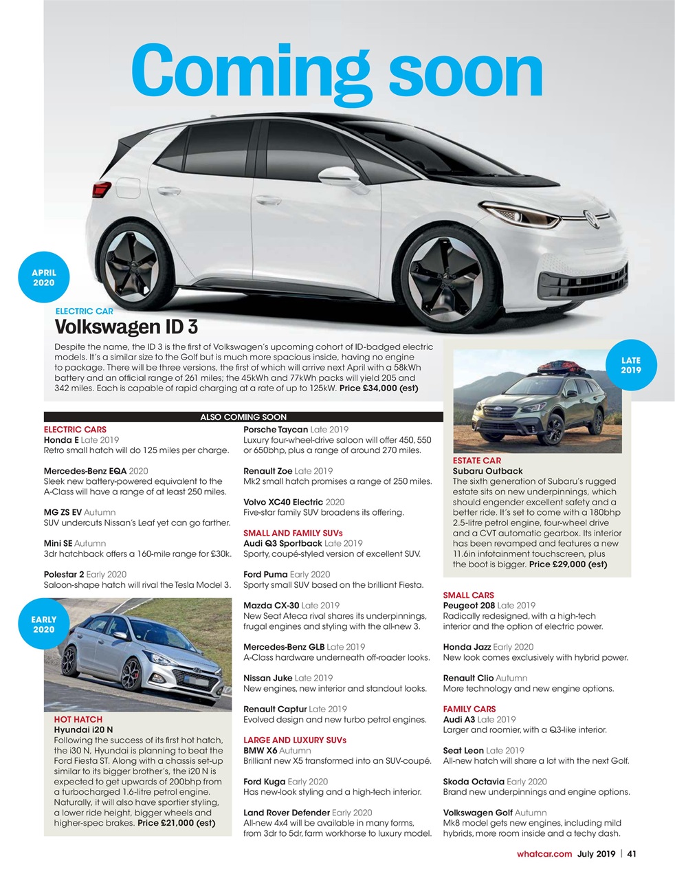 What Car? Preview Pages