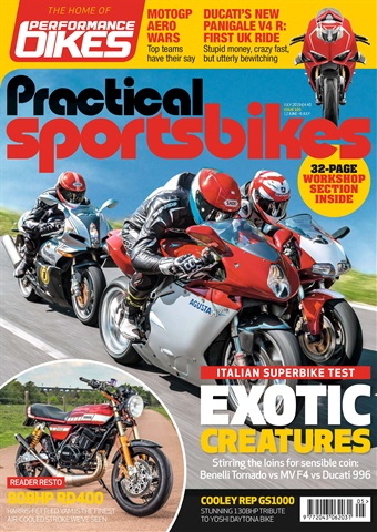Practical Sportsbikes issue July 2019