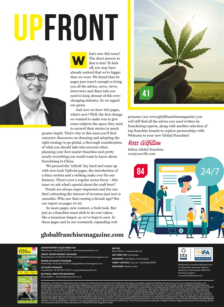 Global Franchise Preview Pages