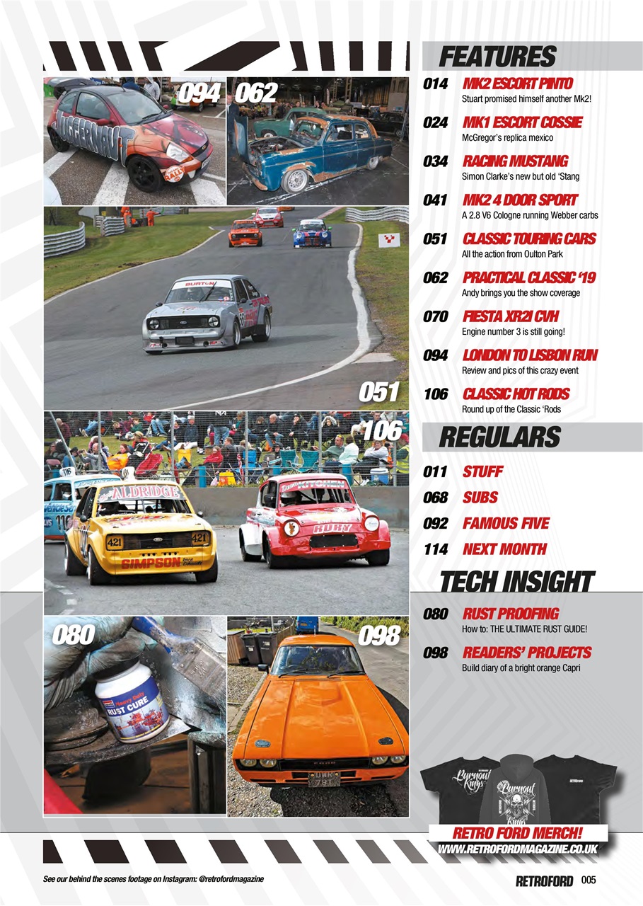 Retro Ford Preview Pages