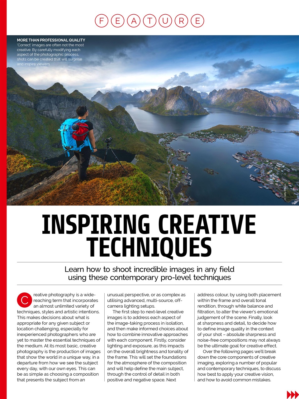 Photography Week Preview Pages