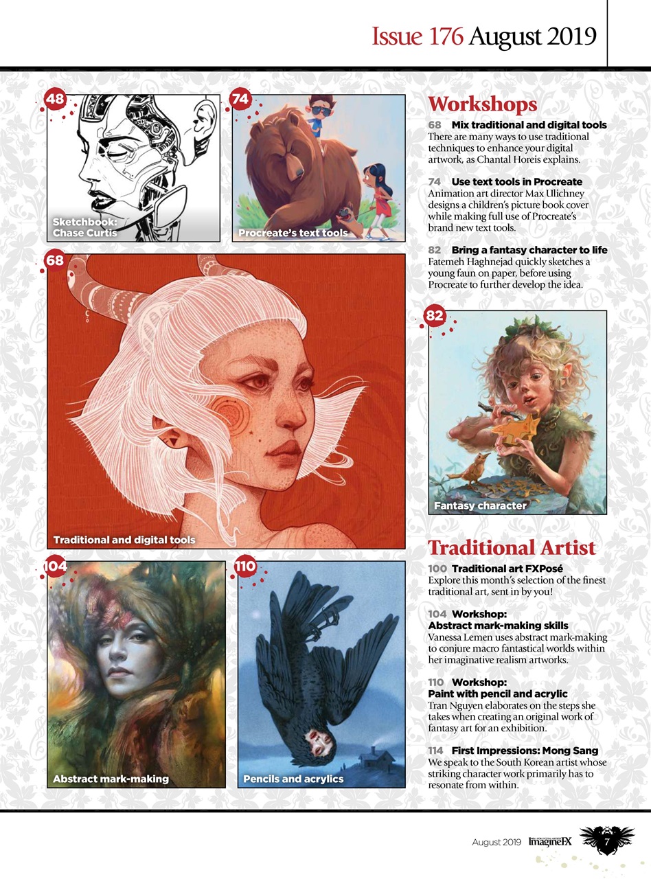 ImagineFX Preview Pages