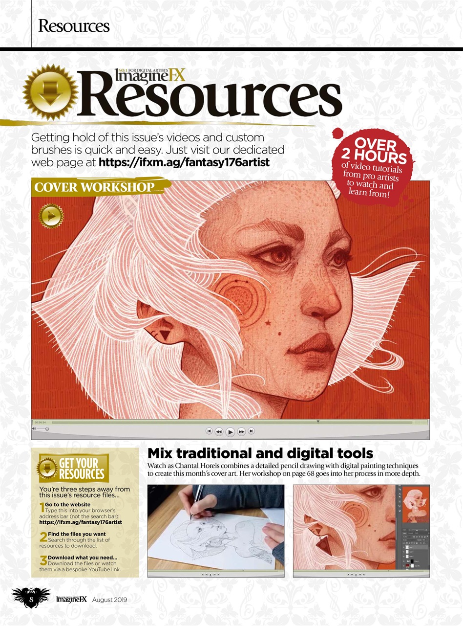 ImagineFX Preview Pages