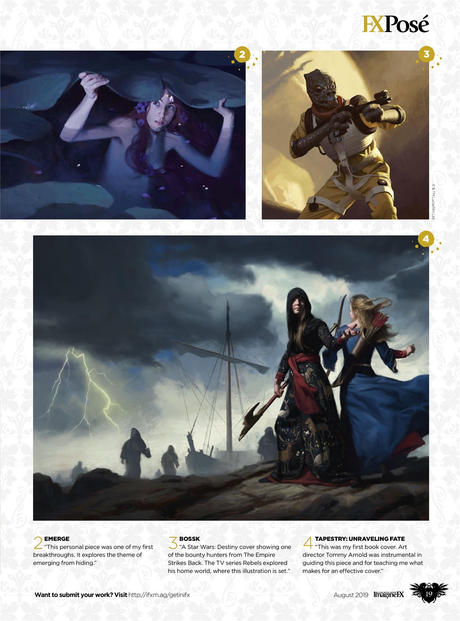 ImagineFX Preview Pages