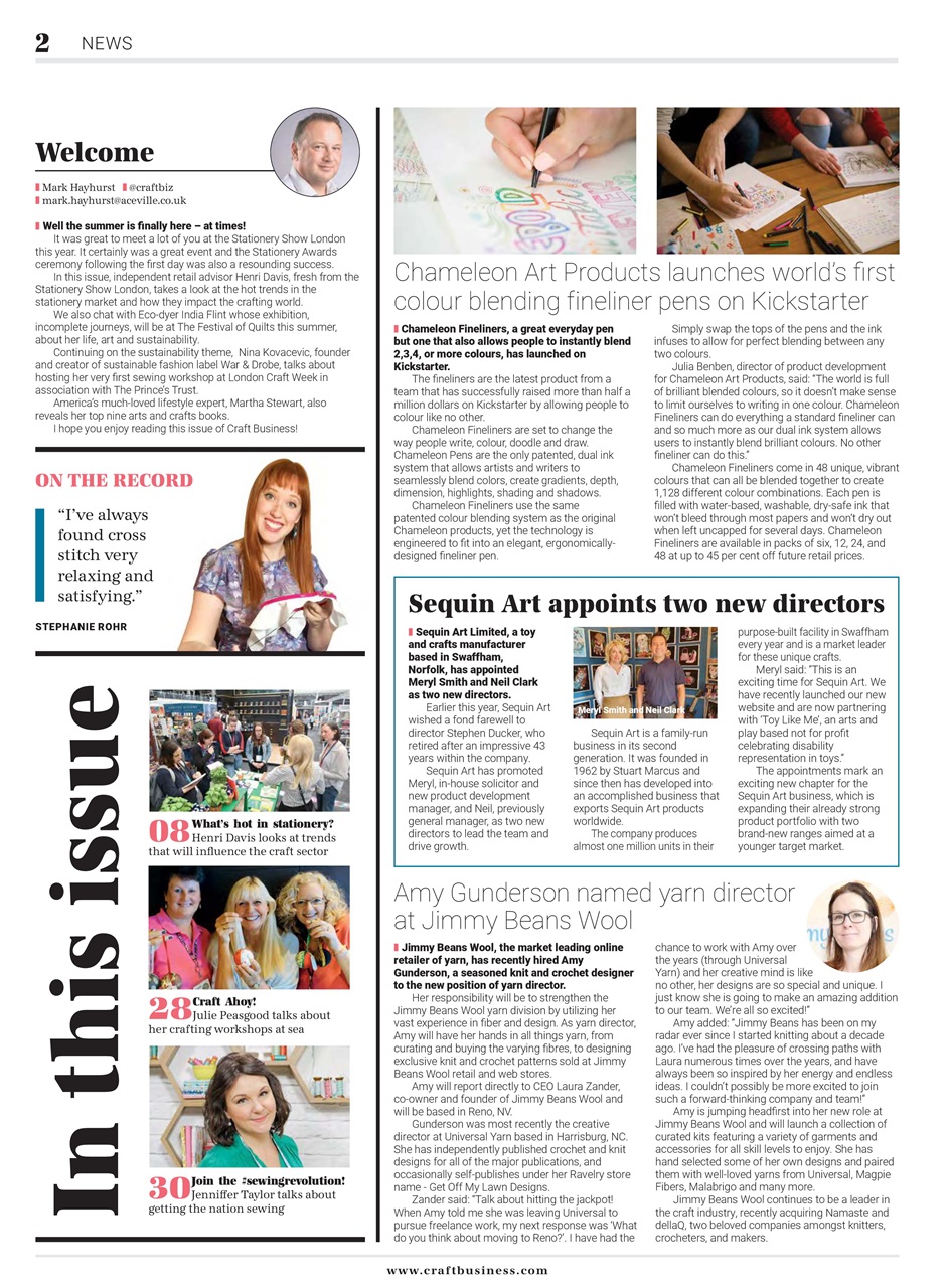 Craft Business Preview Pages