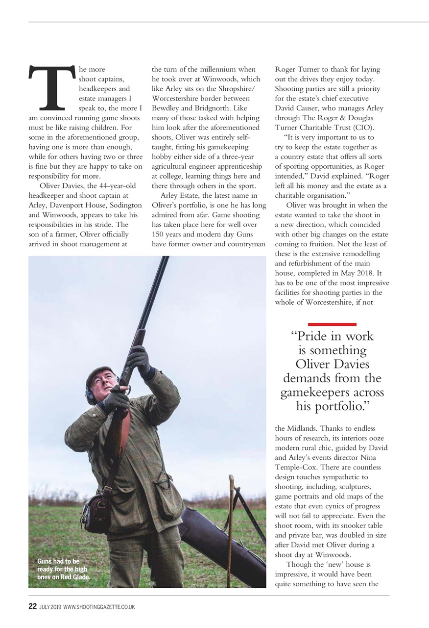 Shooting Gazette Preview Pages