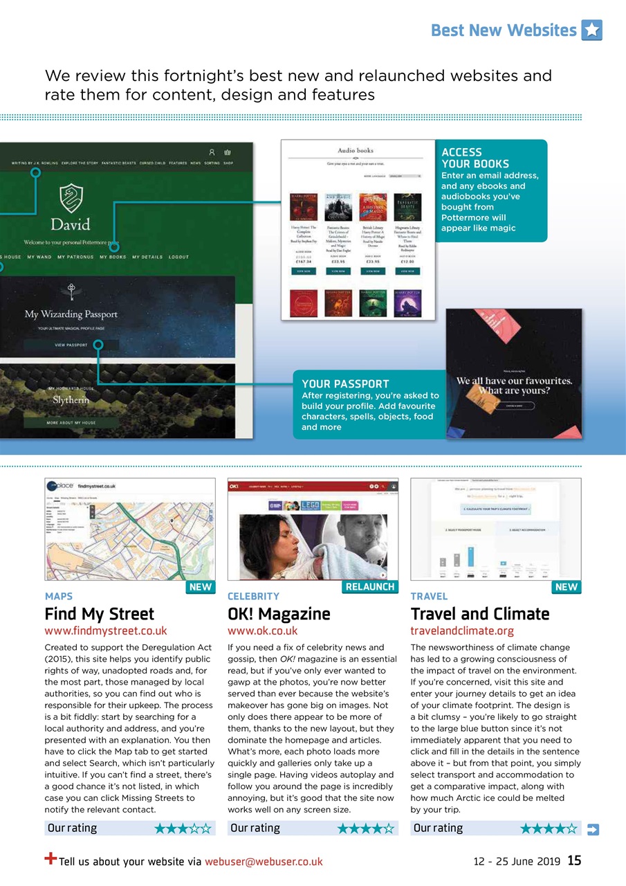 Webuser Preview Pages