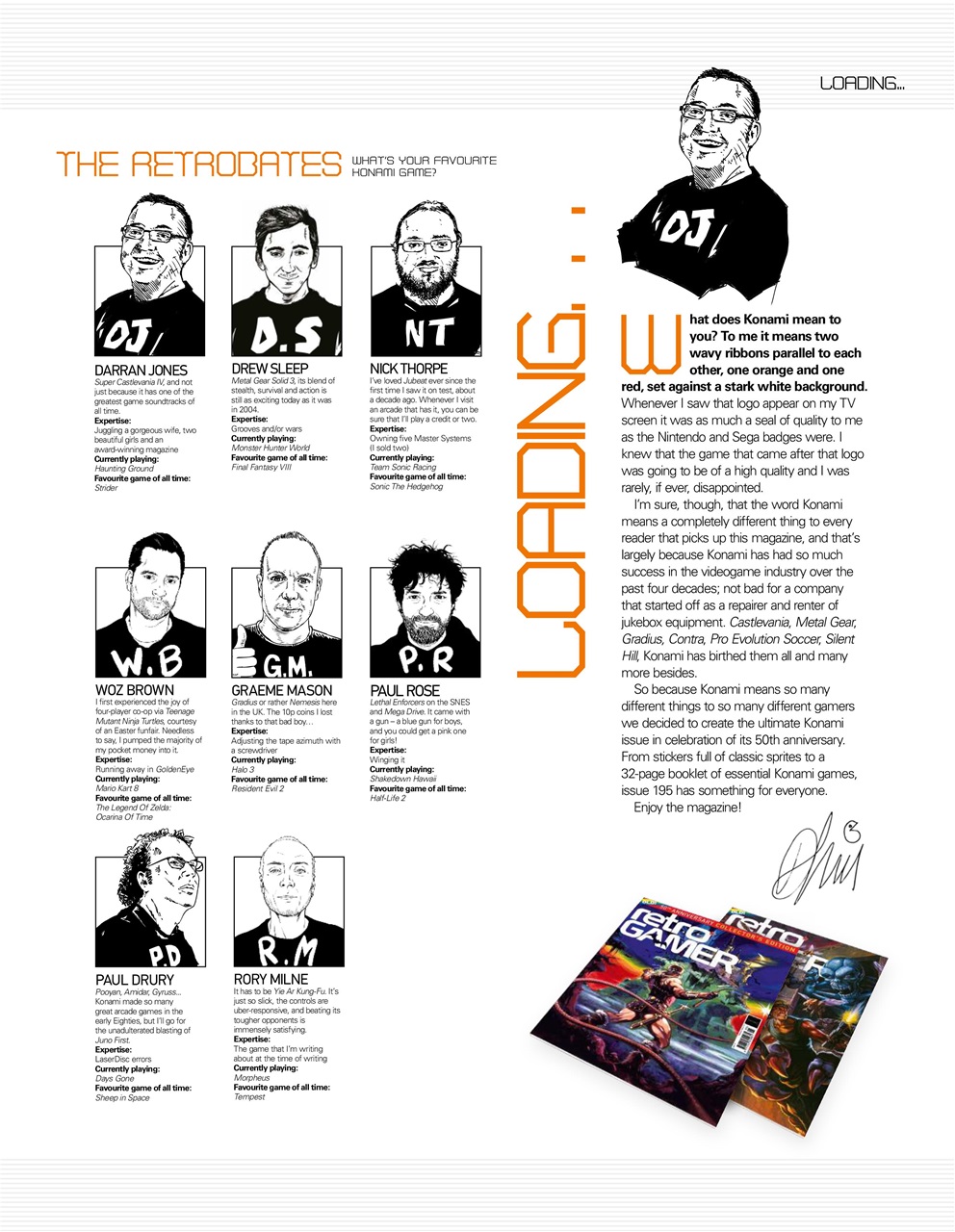 Retro Gamer Preview Pages