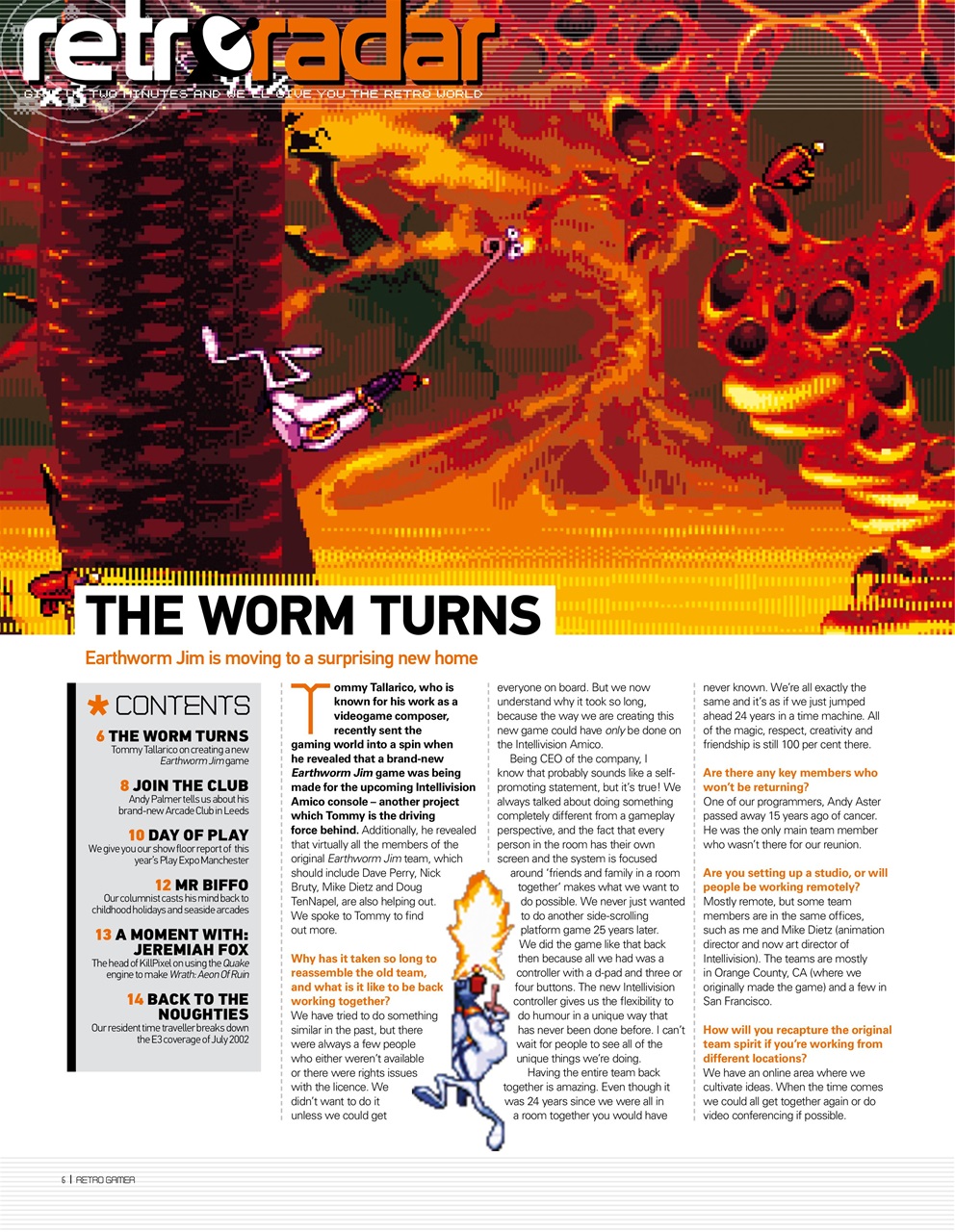 Retro Gamer Preview Pages