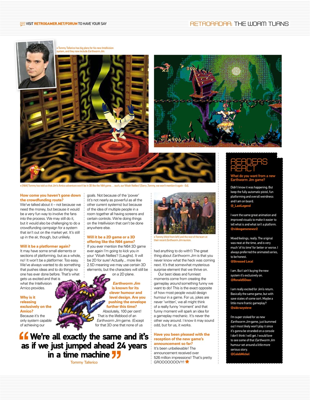 Retro Gamer Preview Pages