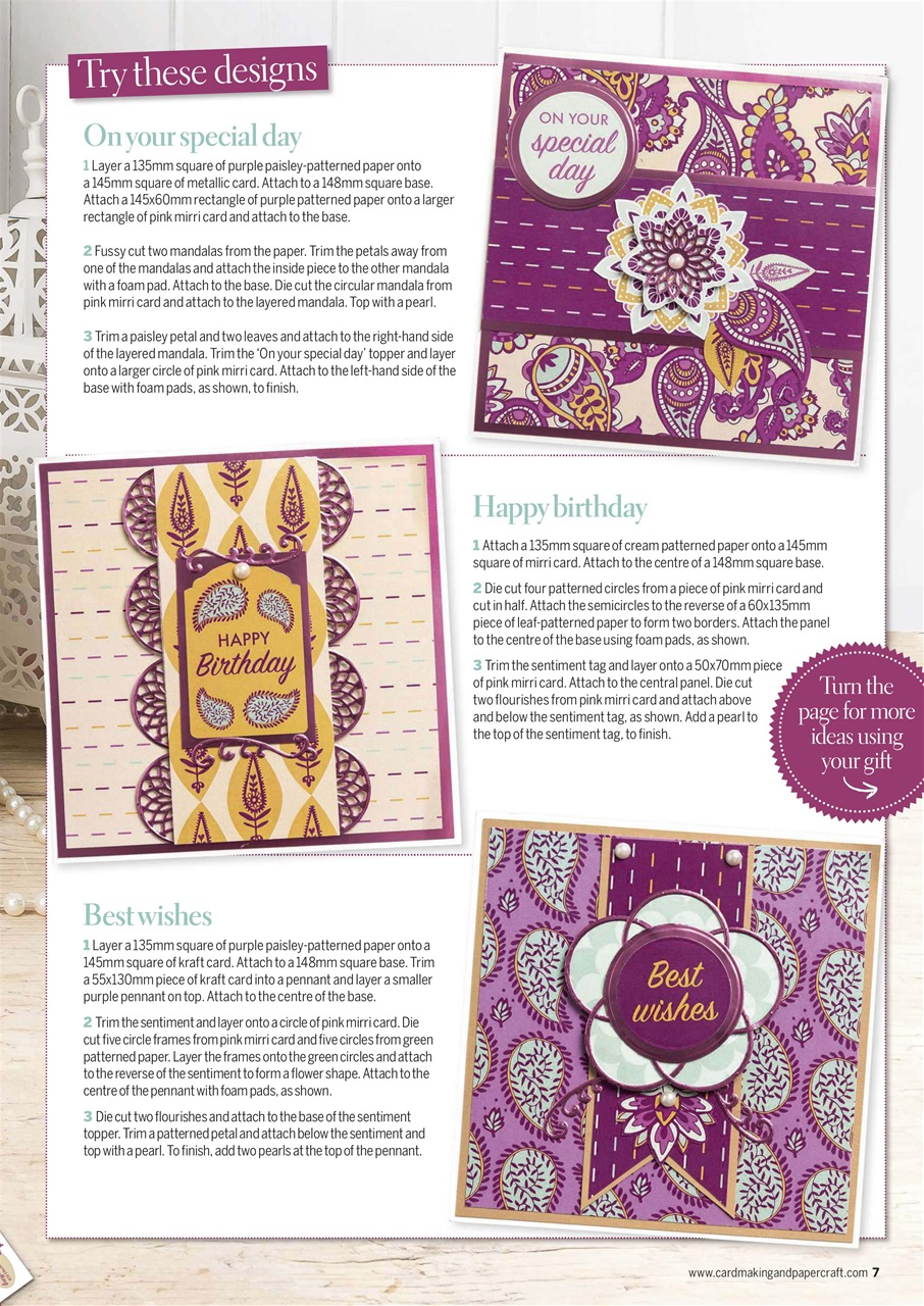 Cardmaking & Papercraft Preview Pages