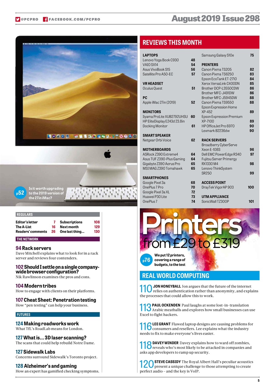 PC Pro Preview Pages