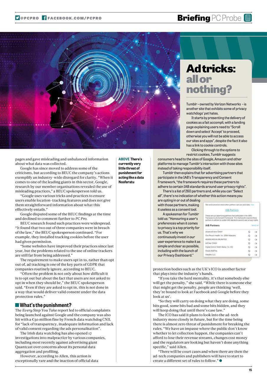 PC Pro Preview Pages