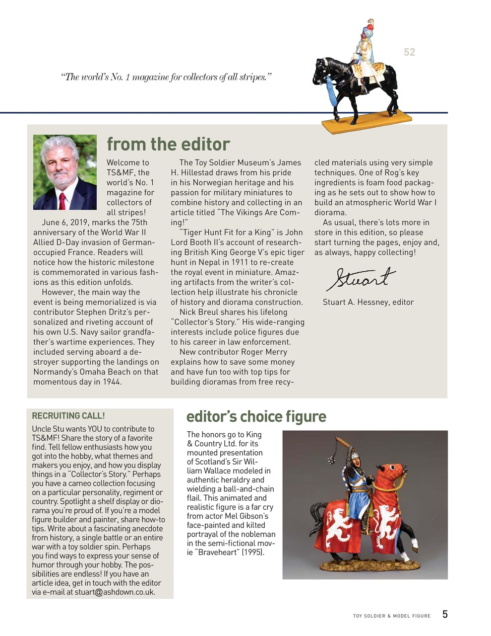 Toy Soldier & Model Figure Preview Pages