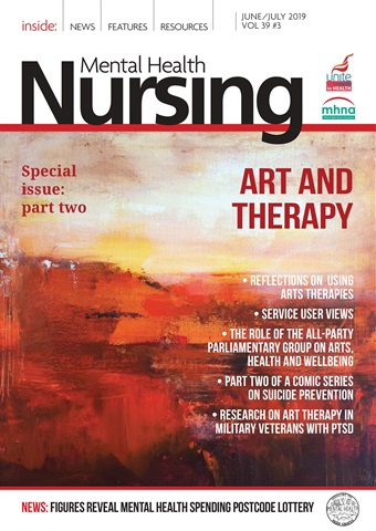 Mental Health Nursing issue June/July 2019