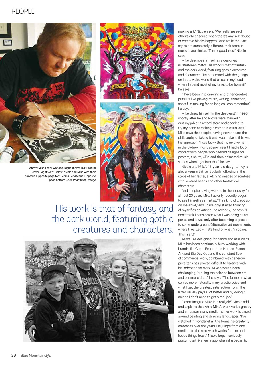 Blue Mountains Life Preview Pages