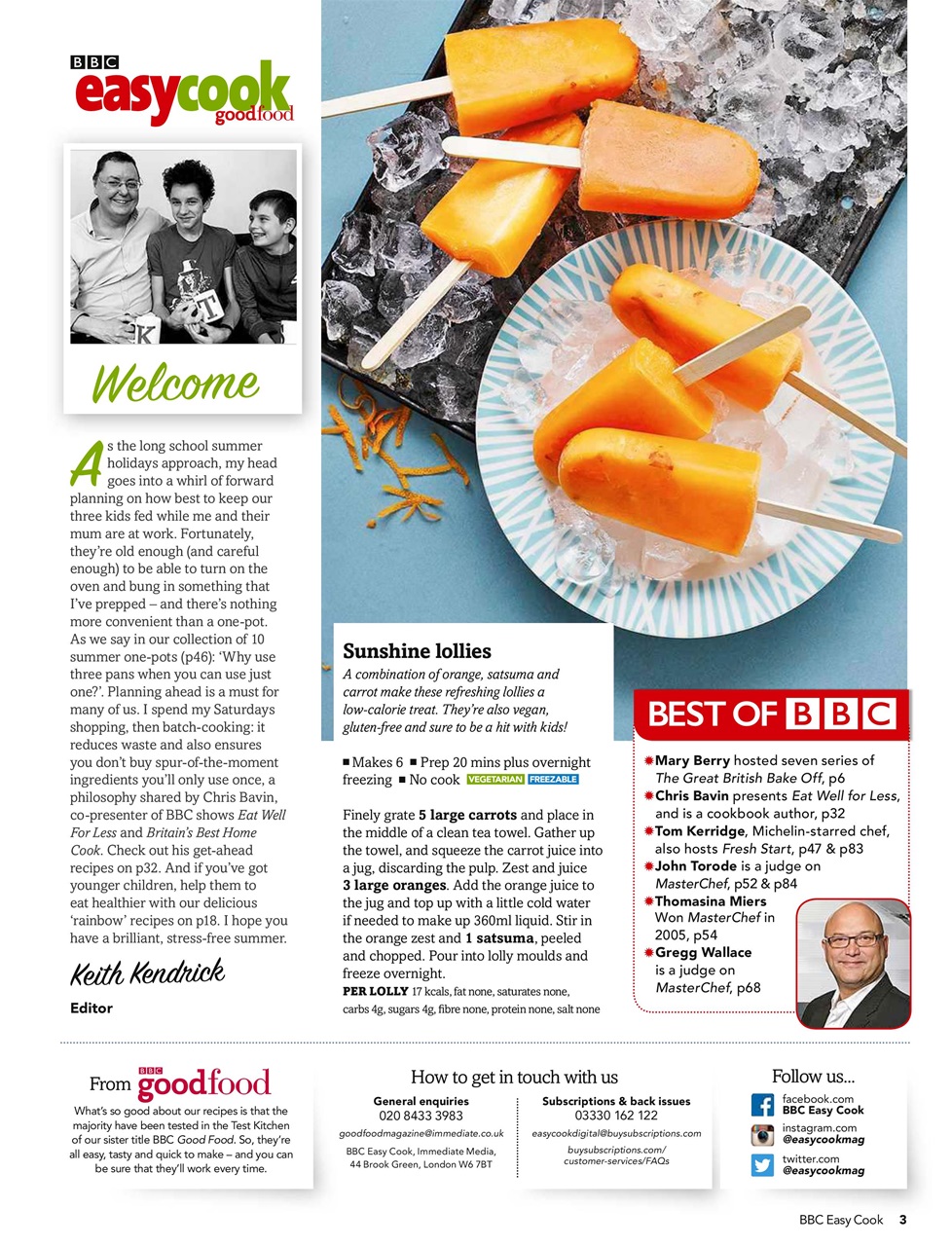 Easy Cook Magazine Preview Pages