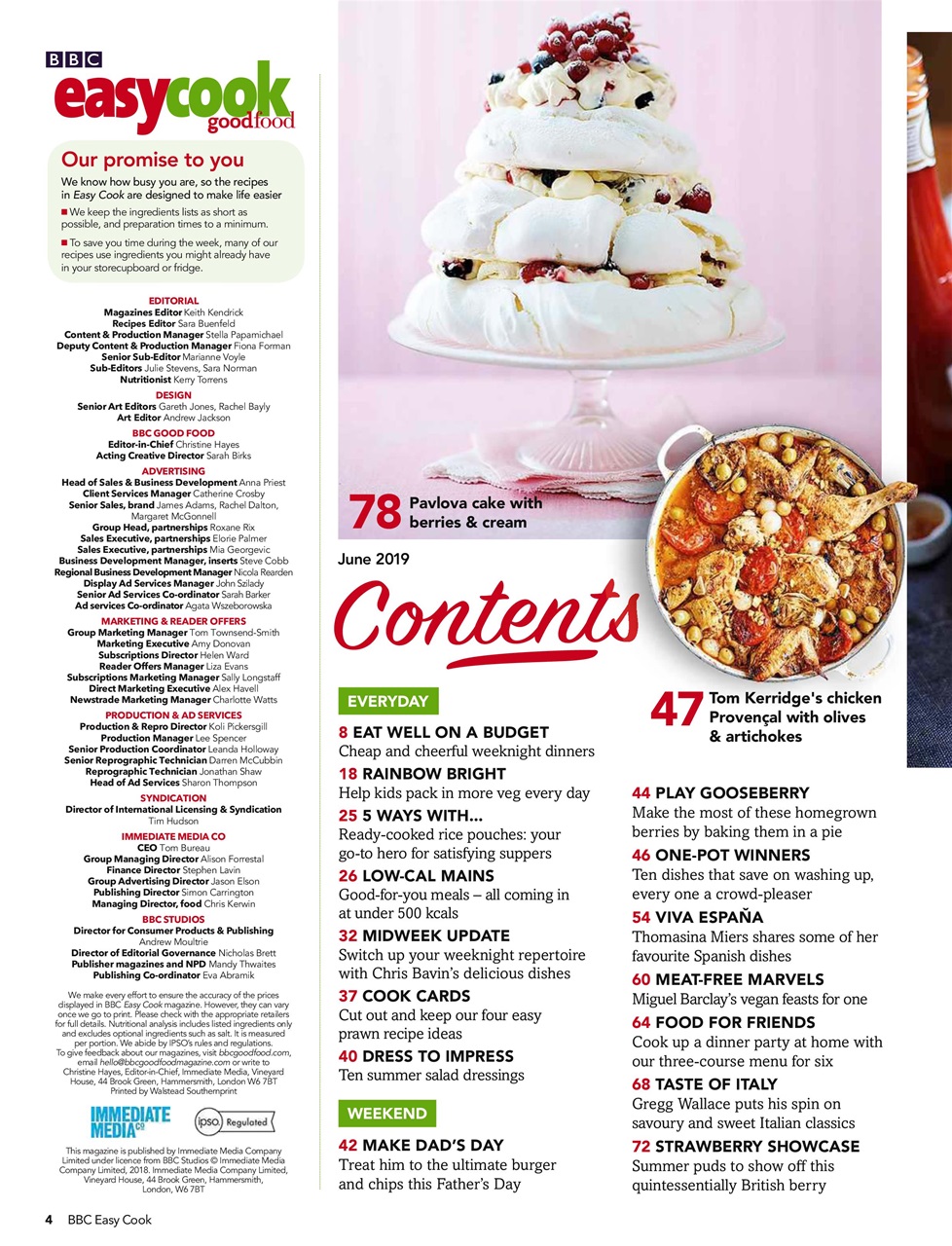Easy Cook Magazine Preview Pages