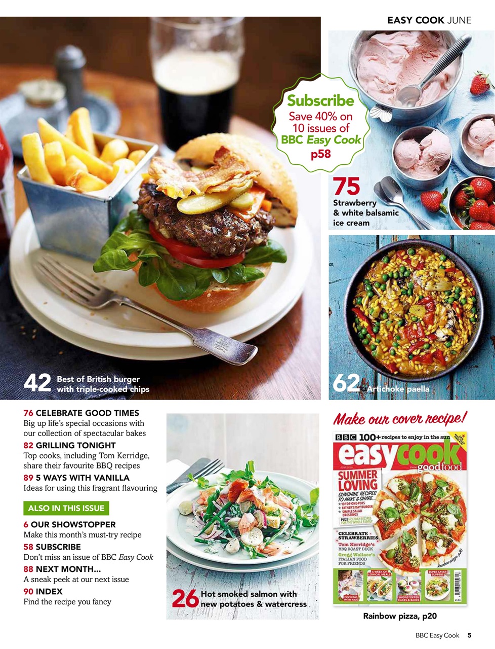 Easy Cook Magazine Preview Pages