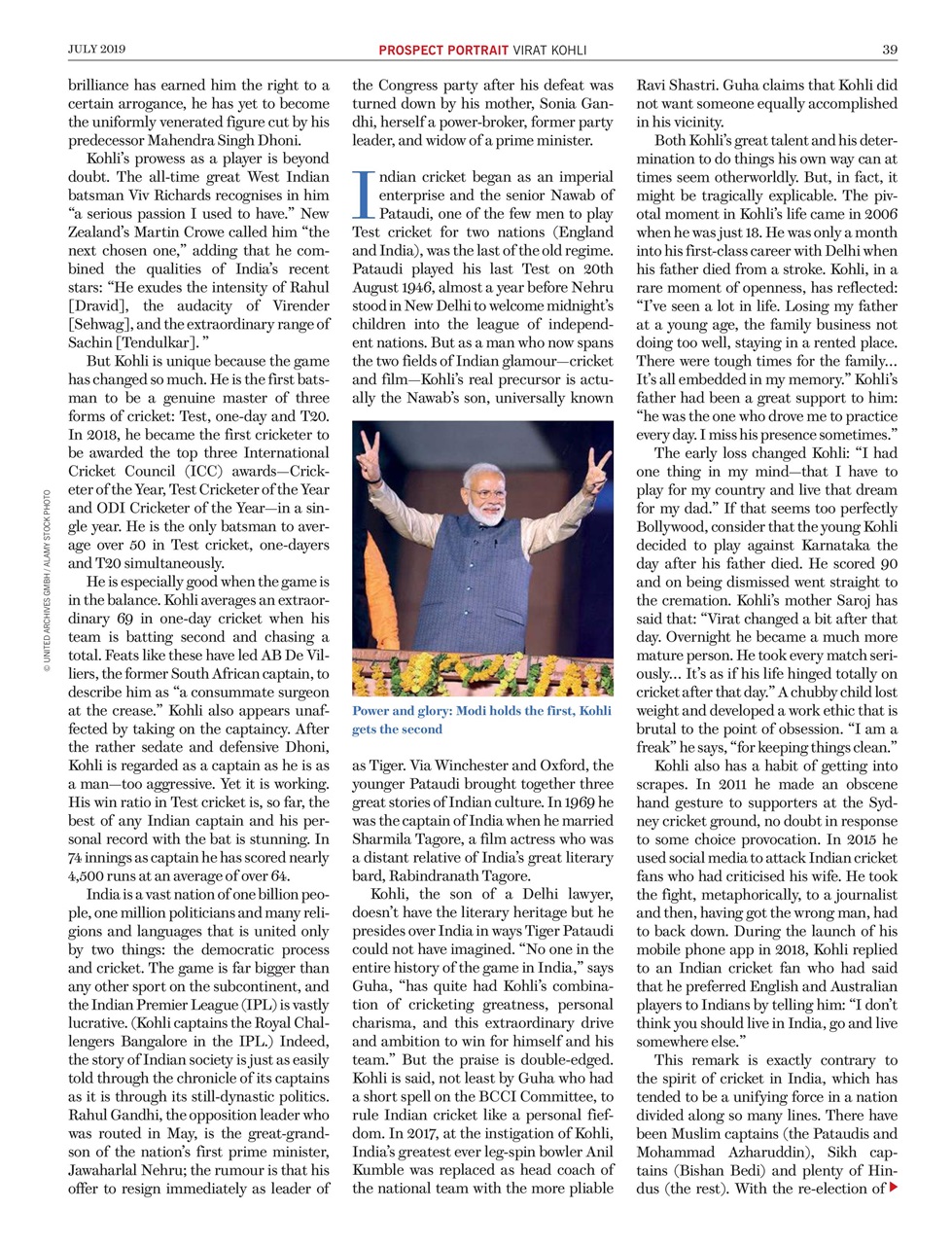 Prospect Magazine Preview Pages