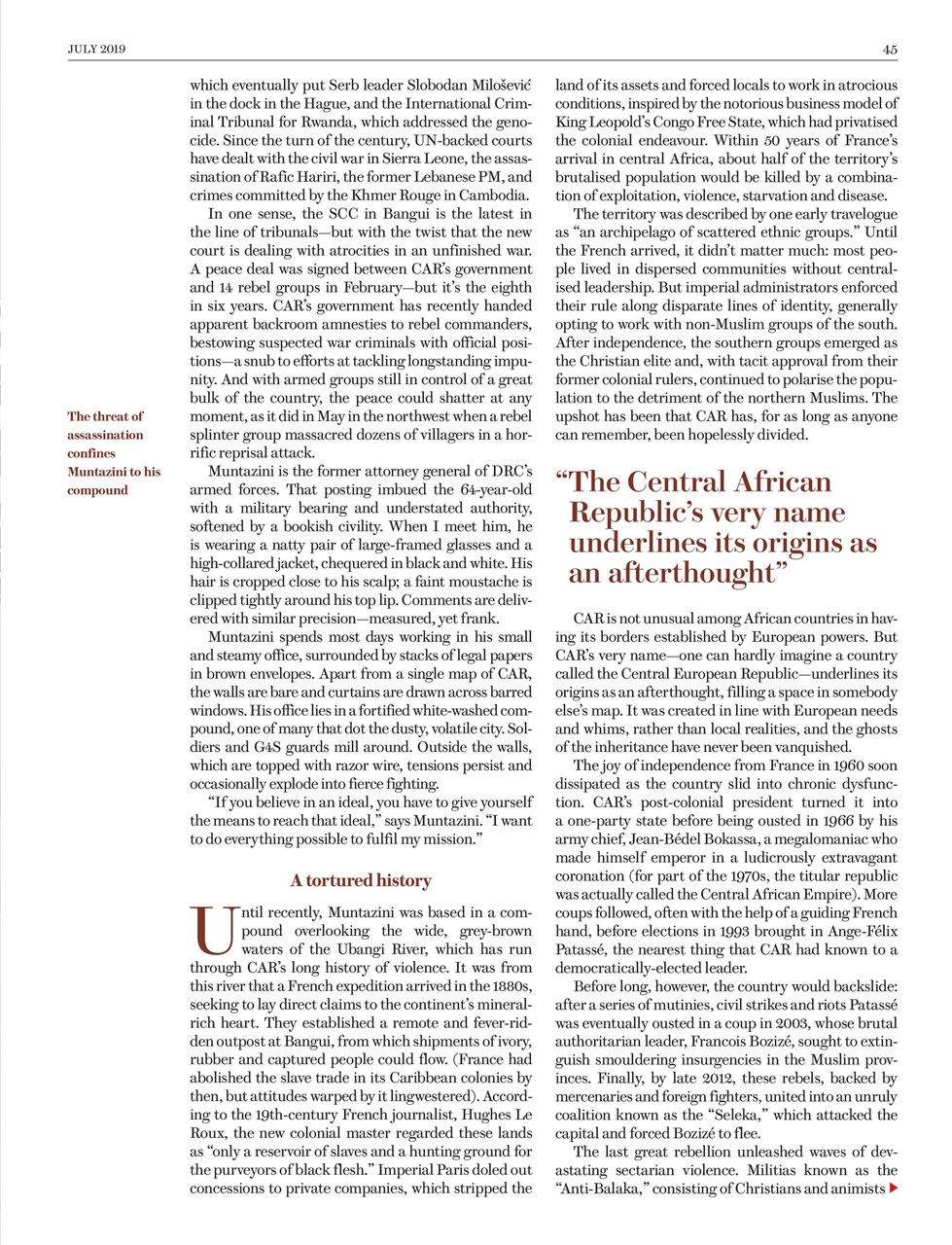 Prospect Magazine Preview Pages